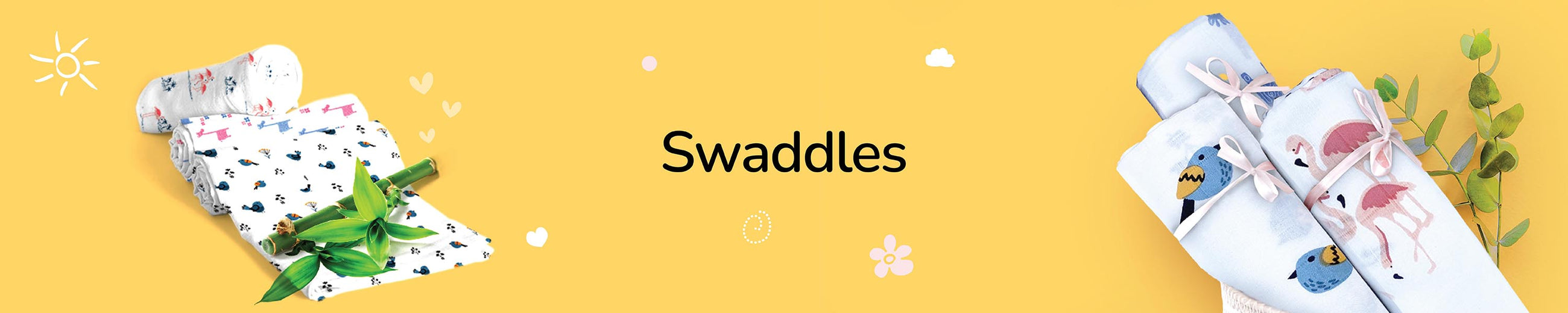 Pack of 2 Swaddles