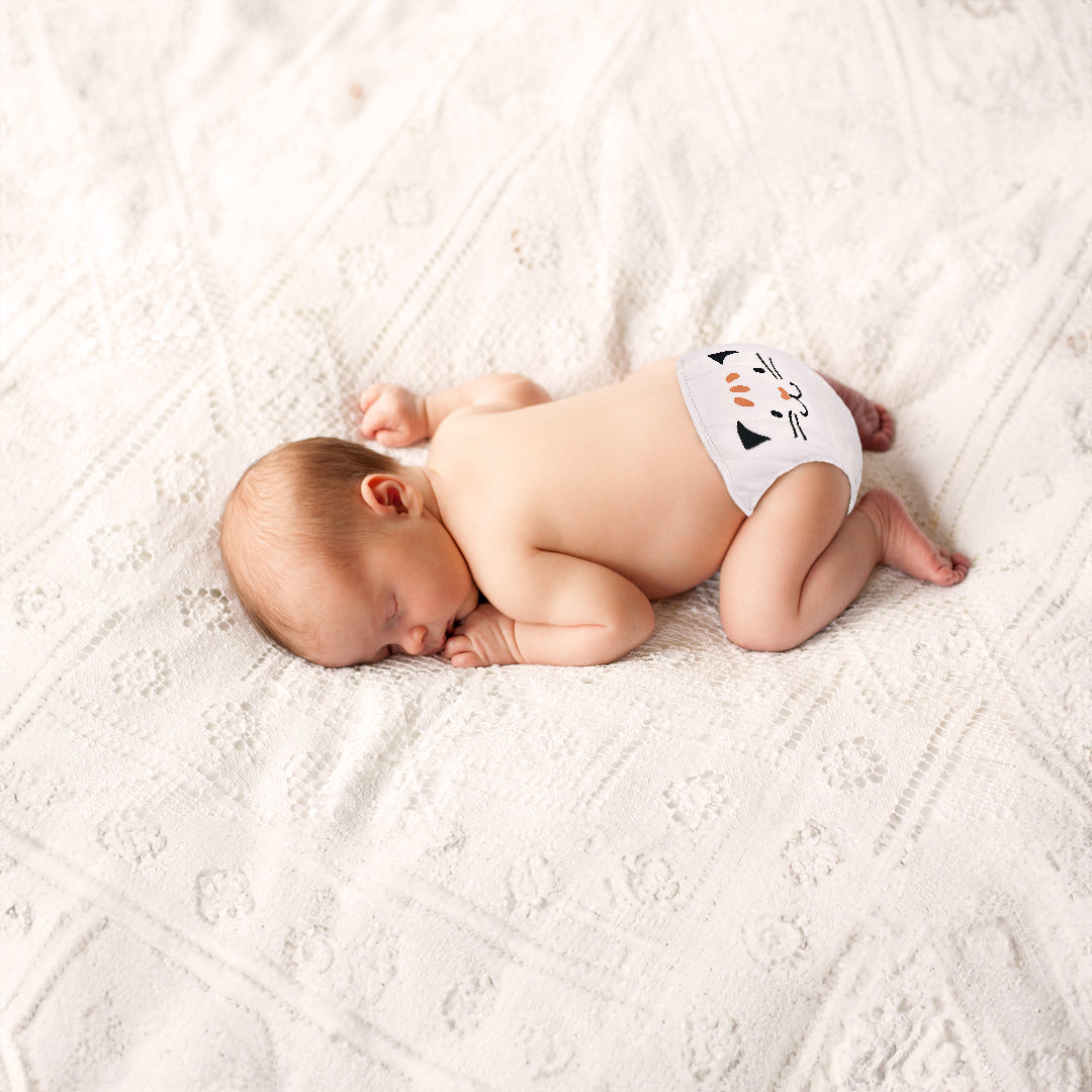 Super Soft Reusable Bamboo Nappies - Pack of 6