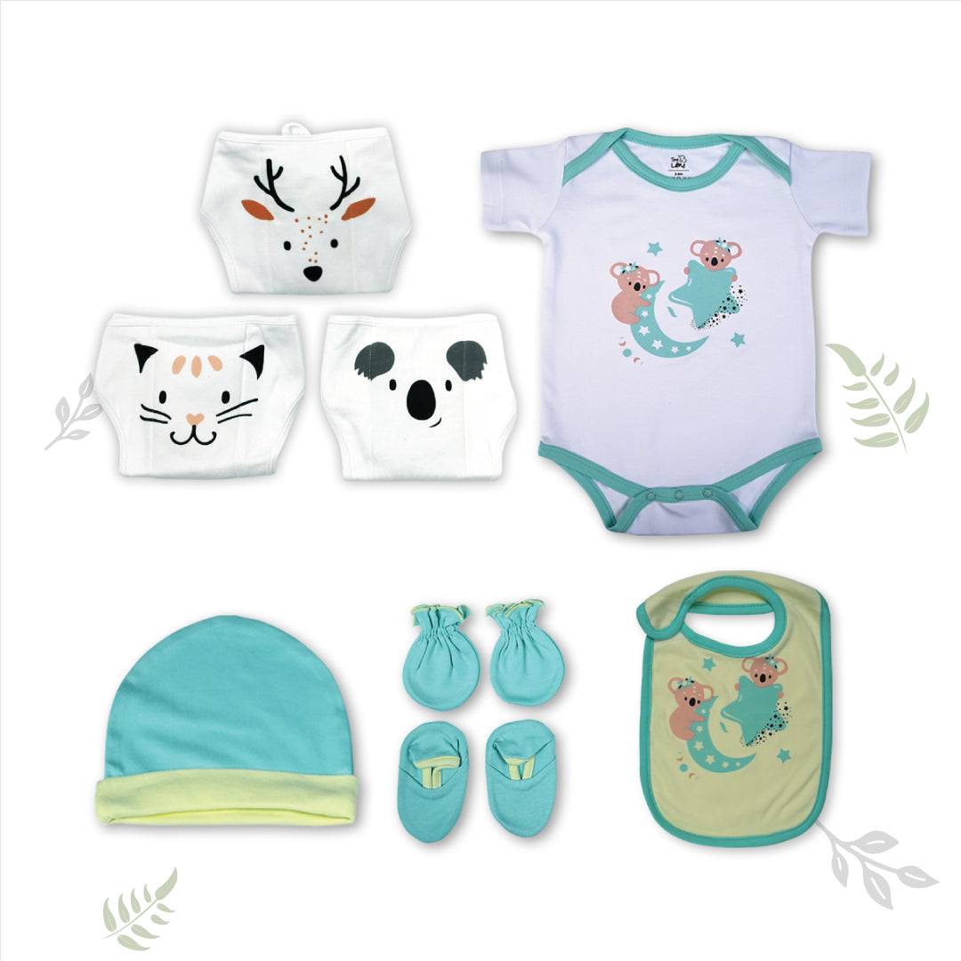 Krescent Koala Newborn Baby Gift Set | Pack of 8