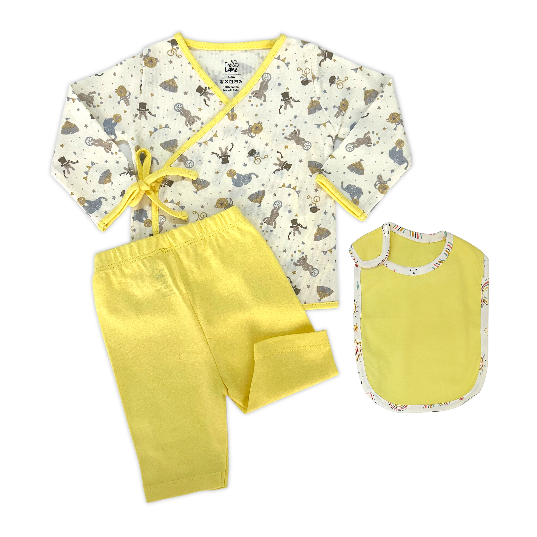 Newborn Baby Clothing Set - Yellow