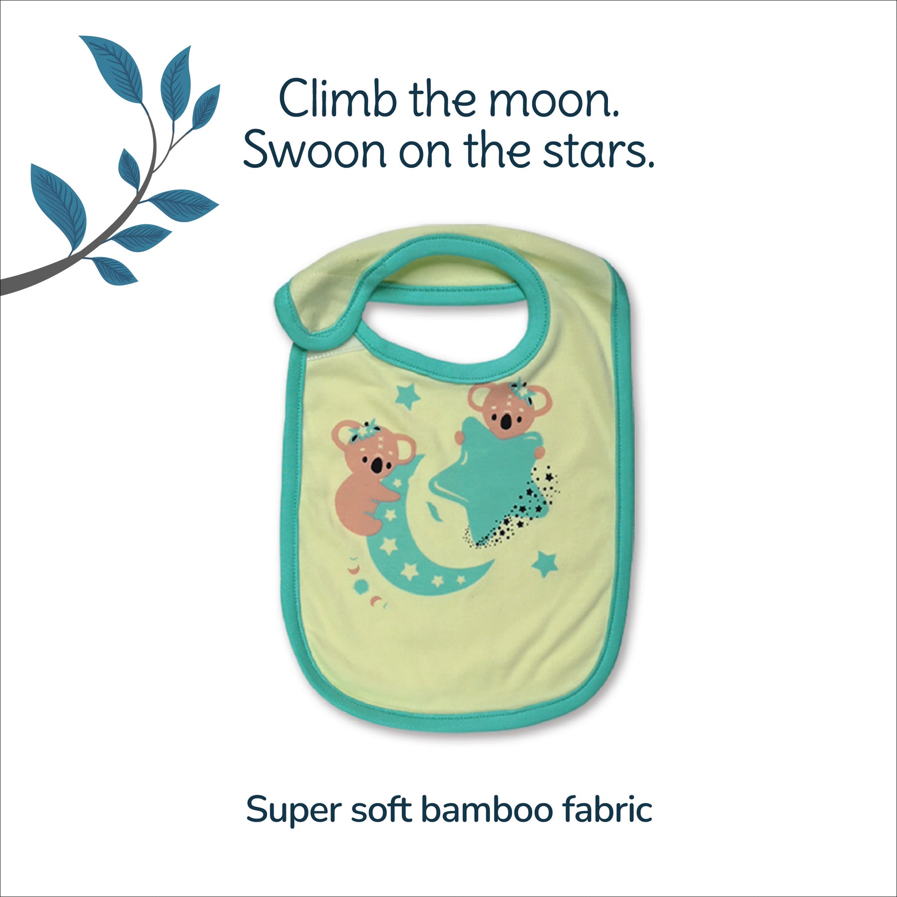 Sunny Baby Clothing Set | Magical Flite Jhabla, Legging, & Krescent Koala Bib