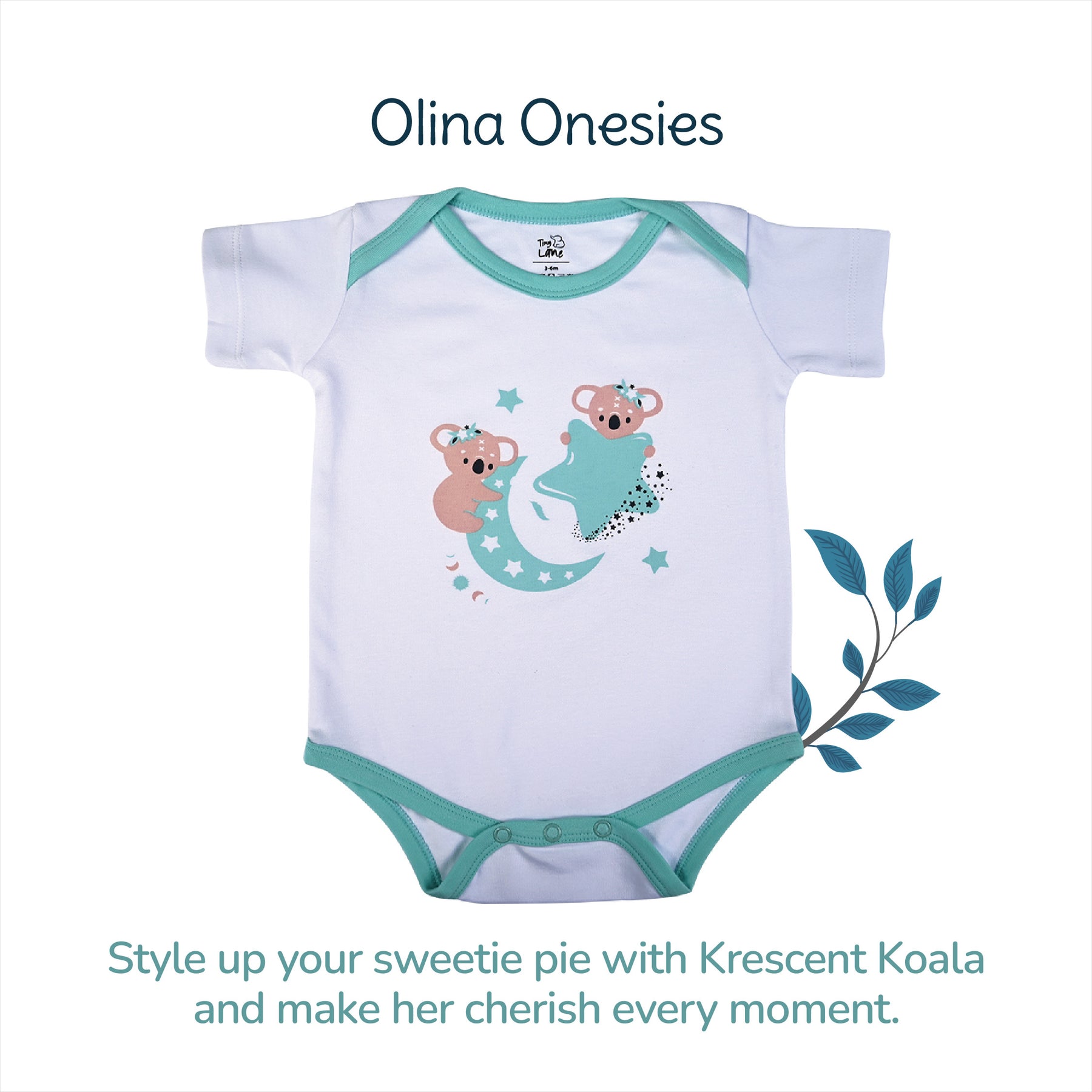 Krescent Koala Baby Onesies