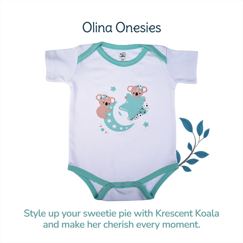 Krescent Koala and Honey Bunny Onesies - Preemie Pack of 2