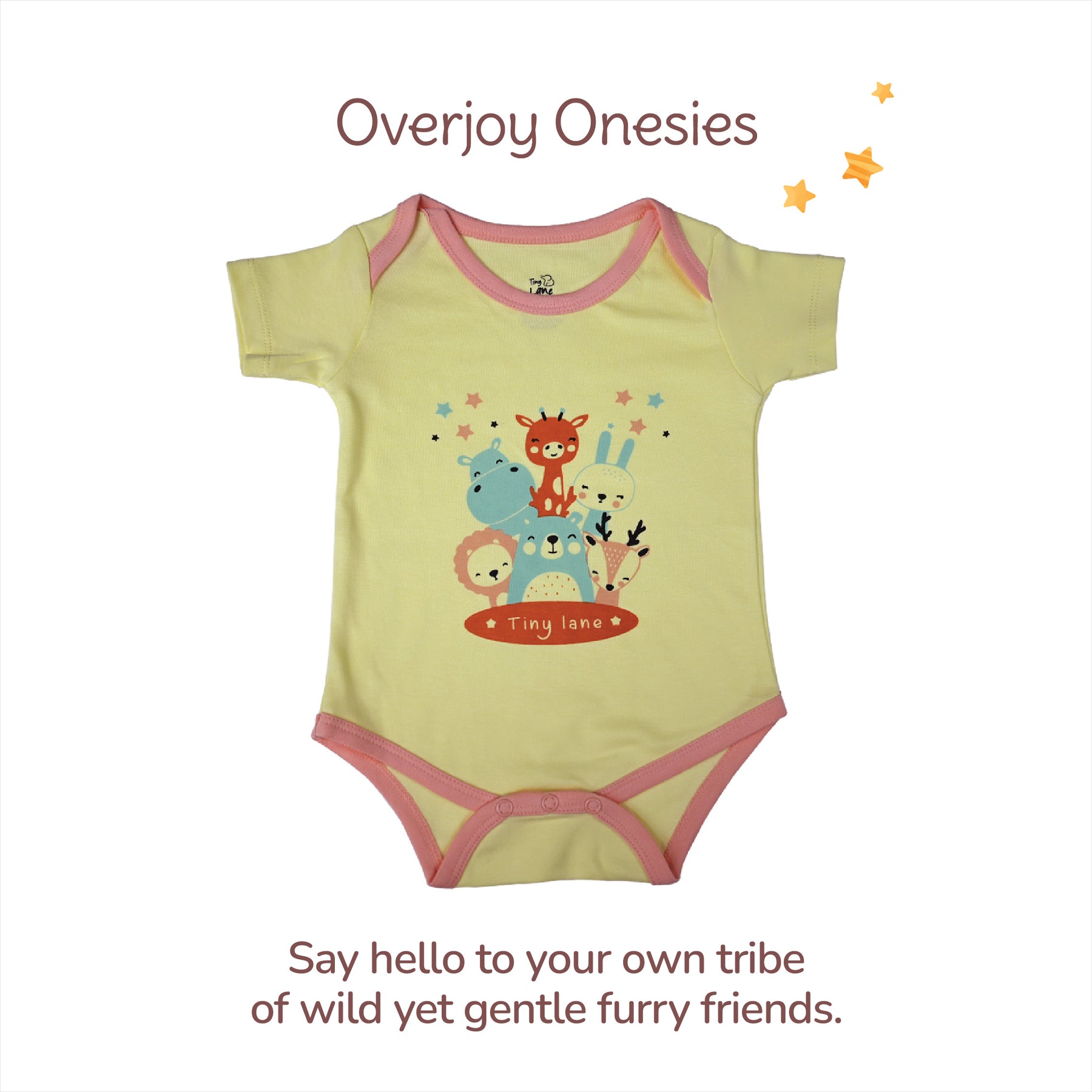 Krescent Koala + Jolly Ride Infant Onesies | Pack of 2