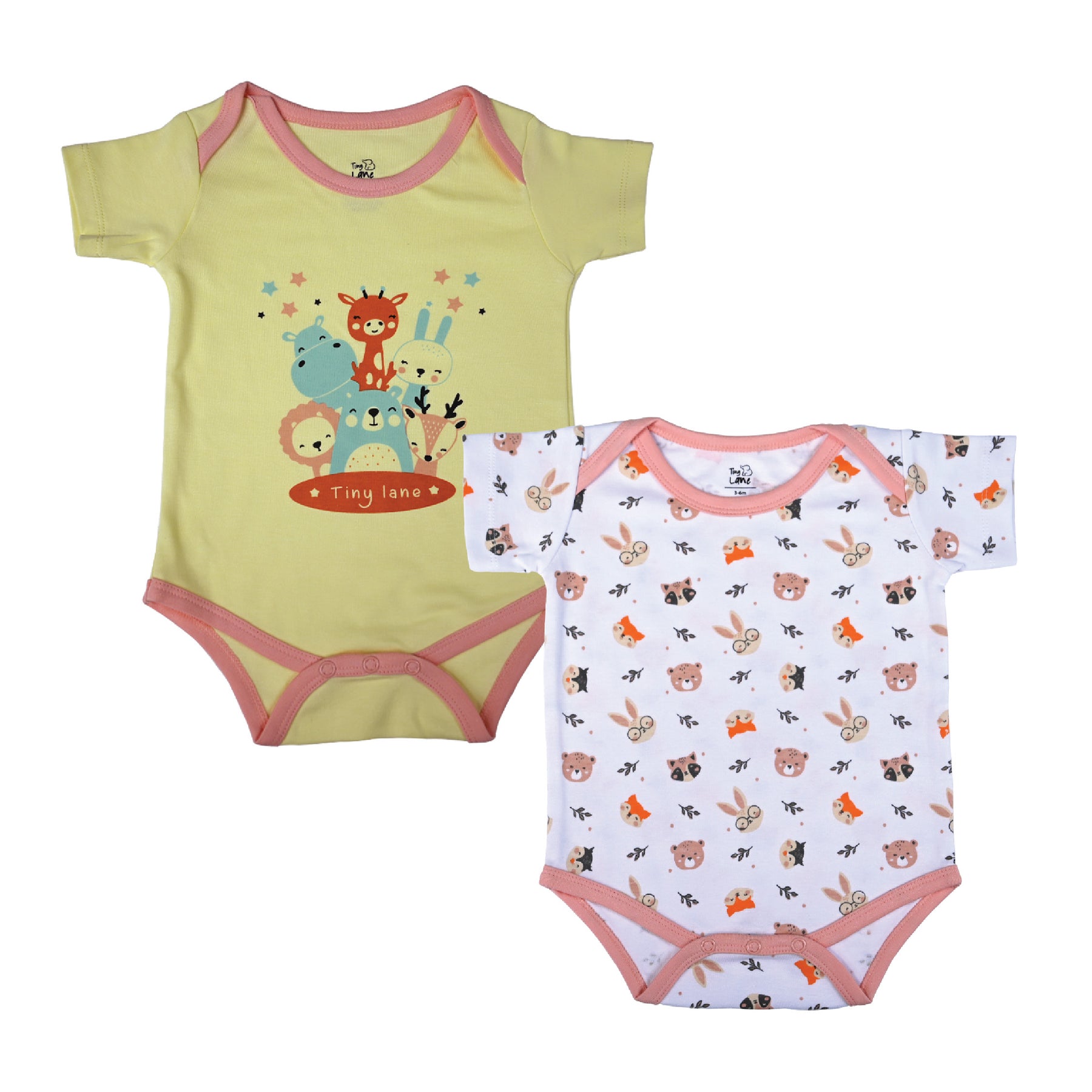 Jolly Ride + Honey Bunny Baby Onesies | Pack of 2