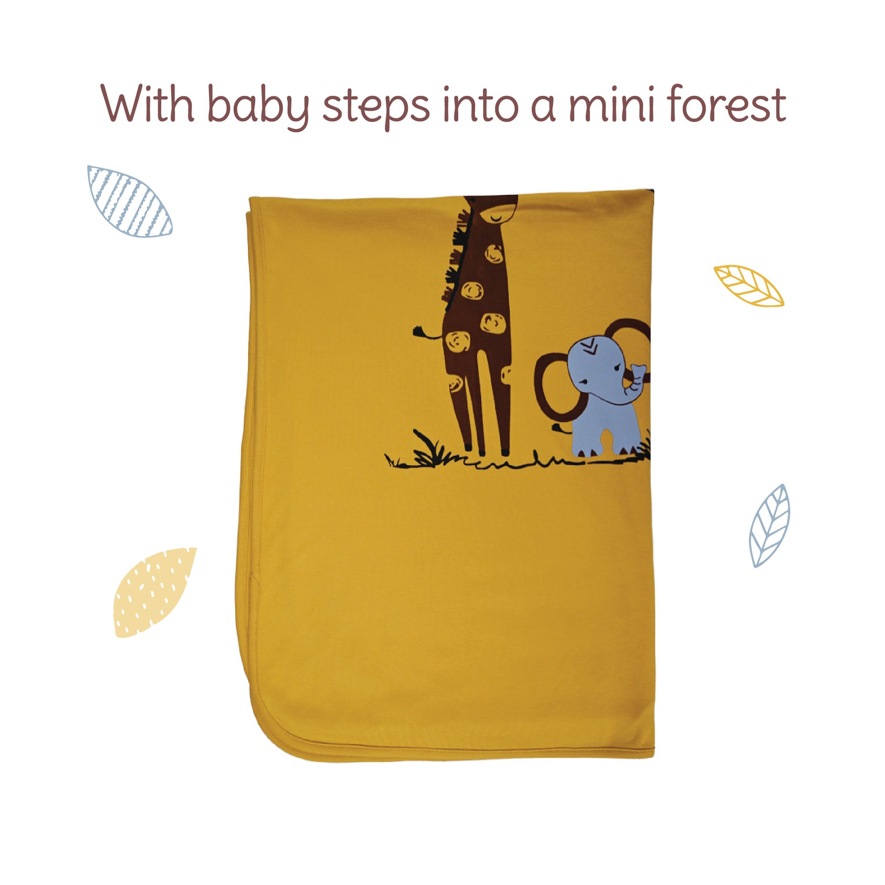 Jungle Tribe Newborn Baby Blanket