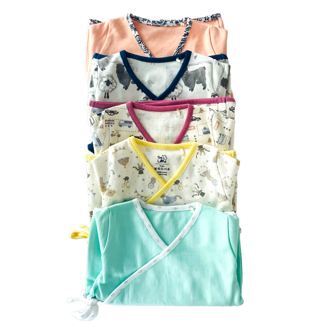 Super Soft Baby Vests | Pack of 5 Jhablas