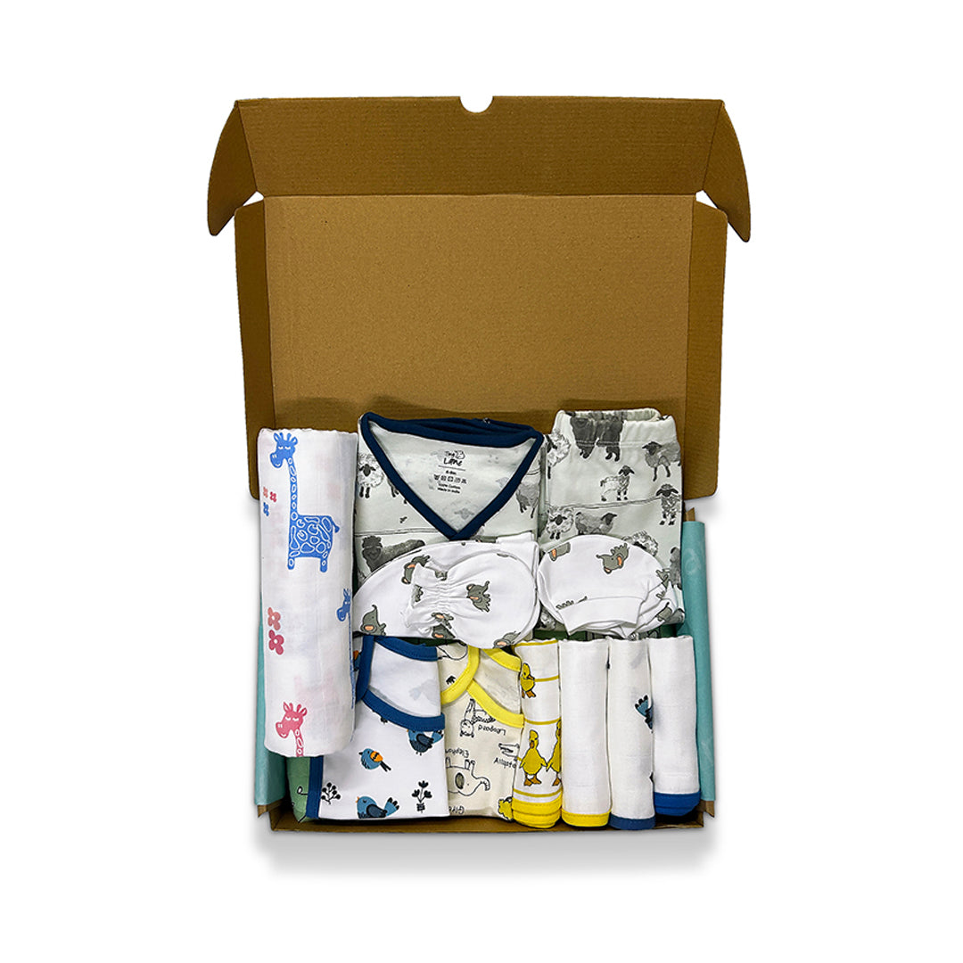 Buy Newborn Baby Giftset Pack of 13 | Gifts for Infants | Tiny Lane
