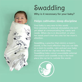 Swaddling benefits for your baby