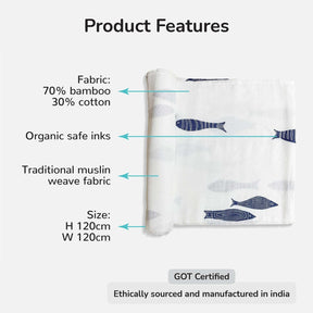 Baby swaddle features