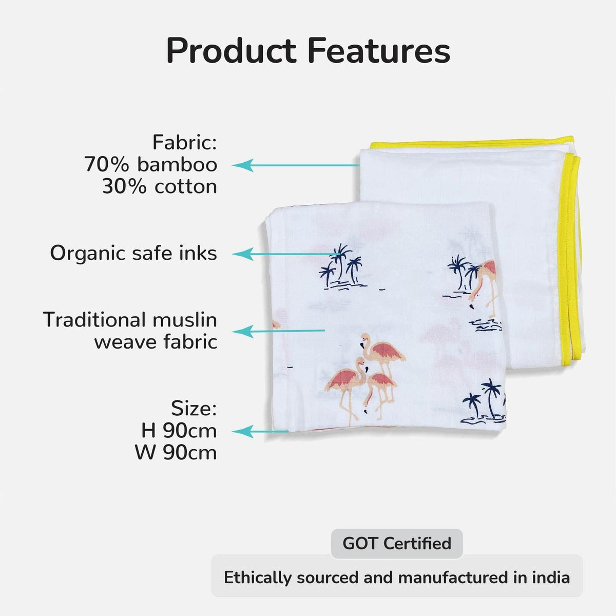 Baby Swaddle Product Features