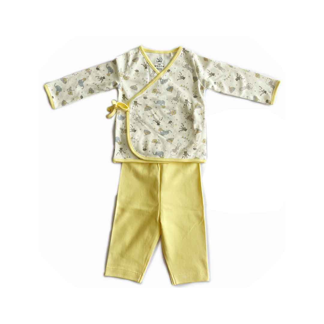 Newborn Baby Clothing Set | Jungle Circus Jhabla & Legging