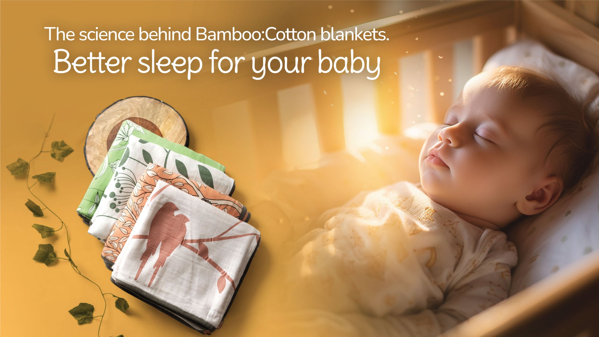 The science behind Bamboo:Cotton blankets.