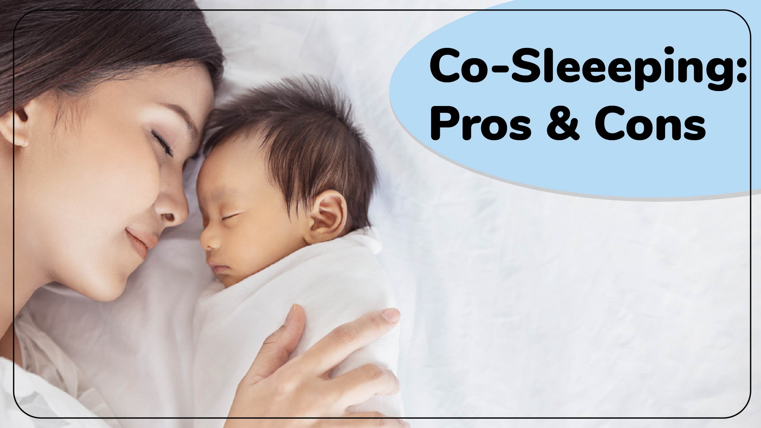 Co-sleeping: pros and cons