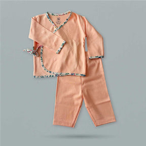 Newborn Baby Clothing Set | Baby Peaches Jhabla & Legging