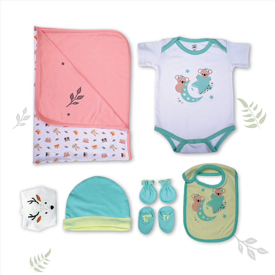Krescent Koala Gift Set for Infants | Pack of 7