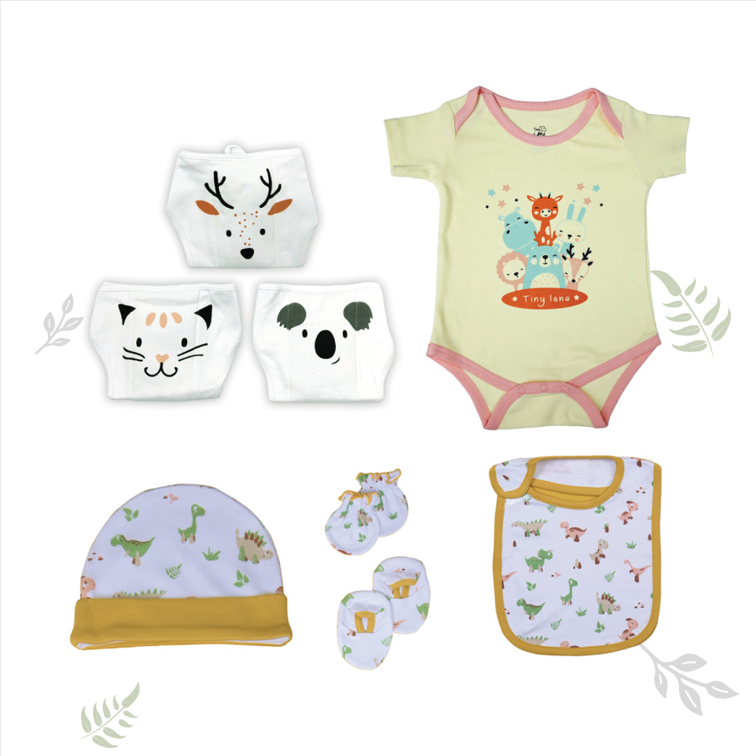 Jungle Tribe Infant Gift Set | Pack of 8