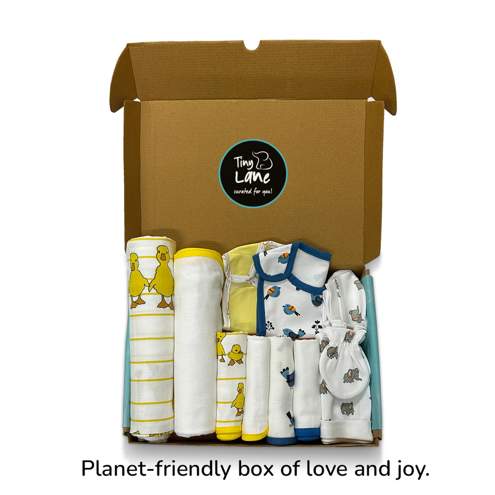 Buy Organic Infant Gift Sets Combo Online Tiny Lane