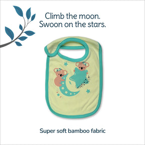Sunny Baby Clothing Set | Magical Flite Jhabla, Legging, & Krescent Koala Bib