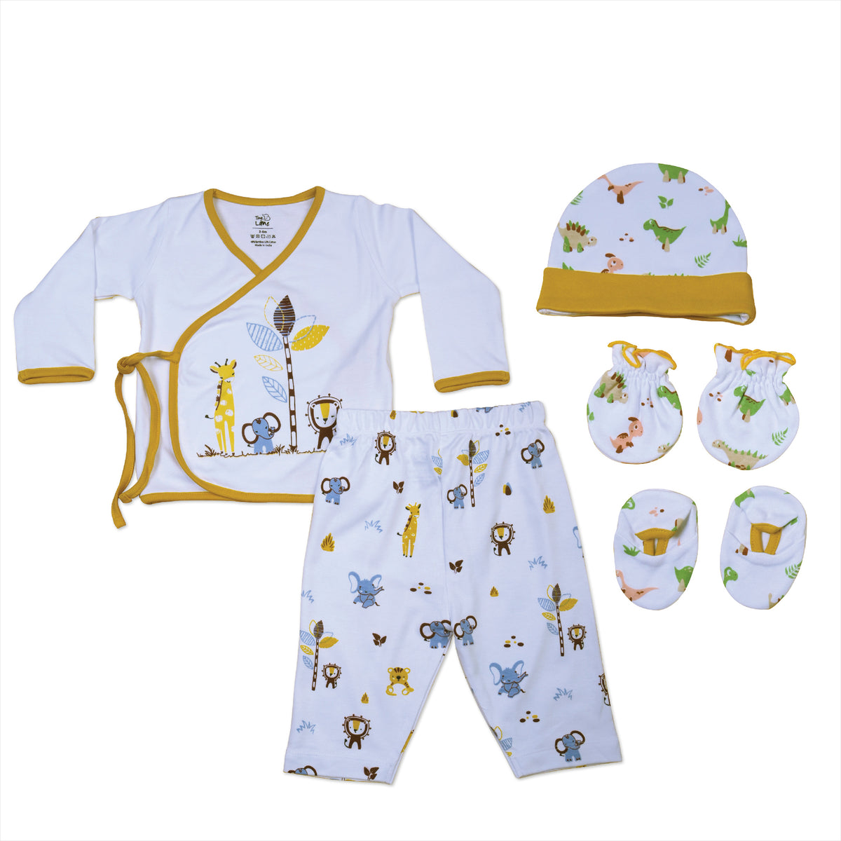 Baby Clothing Paws Set