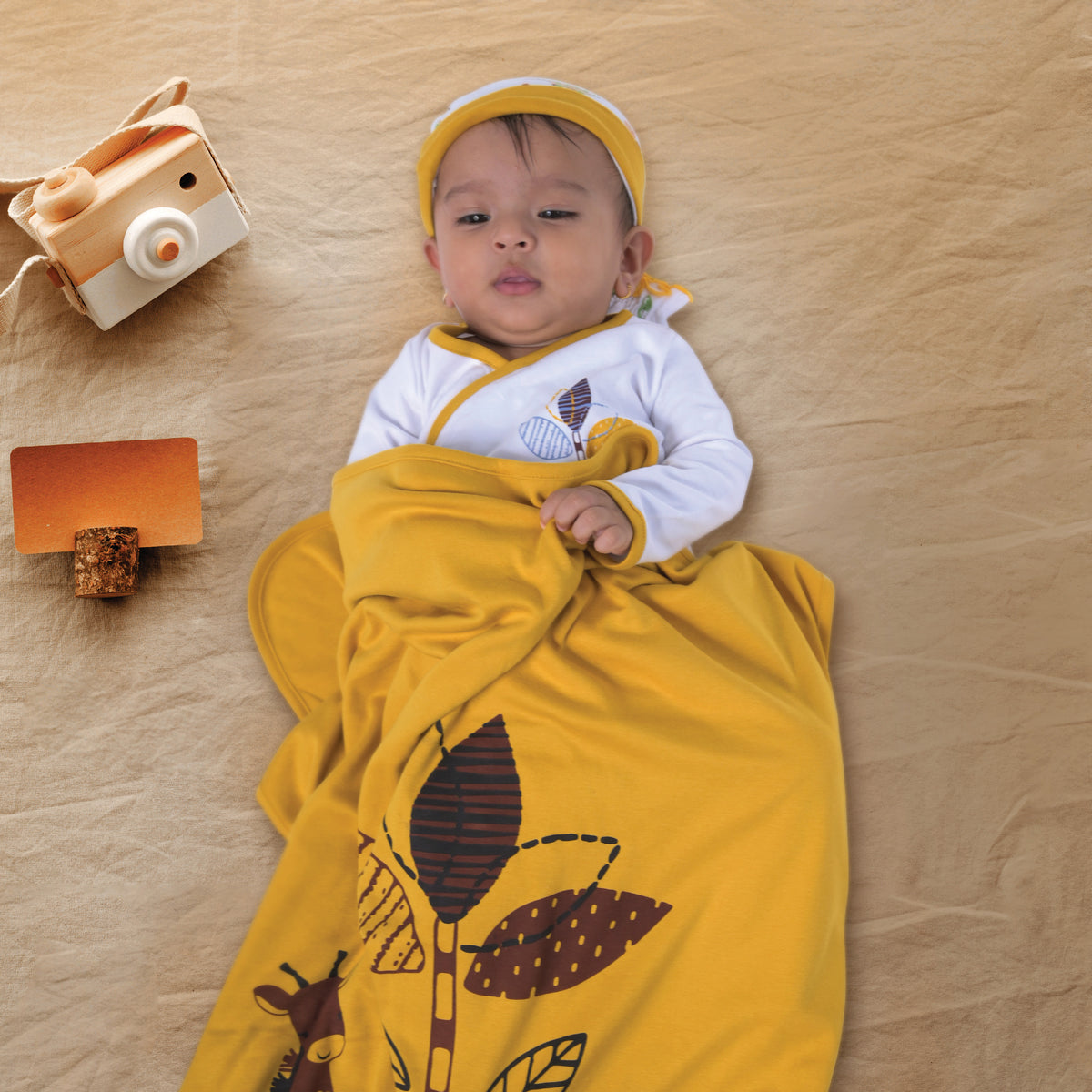 Jungle Tribe Newborn Baby Blanket