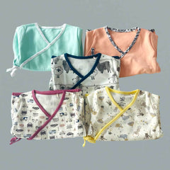 Tinylane Super Soft Baby Vests - Pack of 5 Jhablas