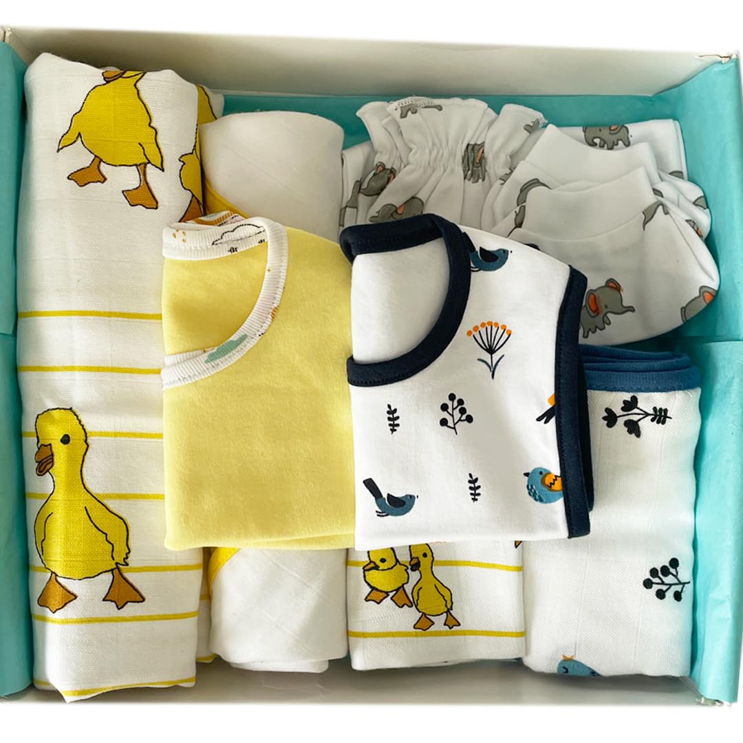 Newborn Baby Giftset Pack of 11 | Unique Baby Gift Pack
