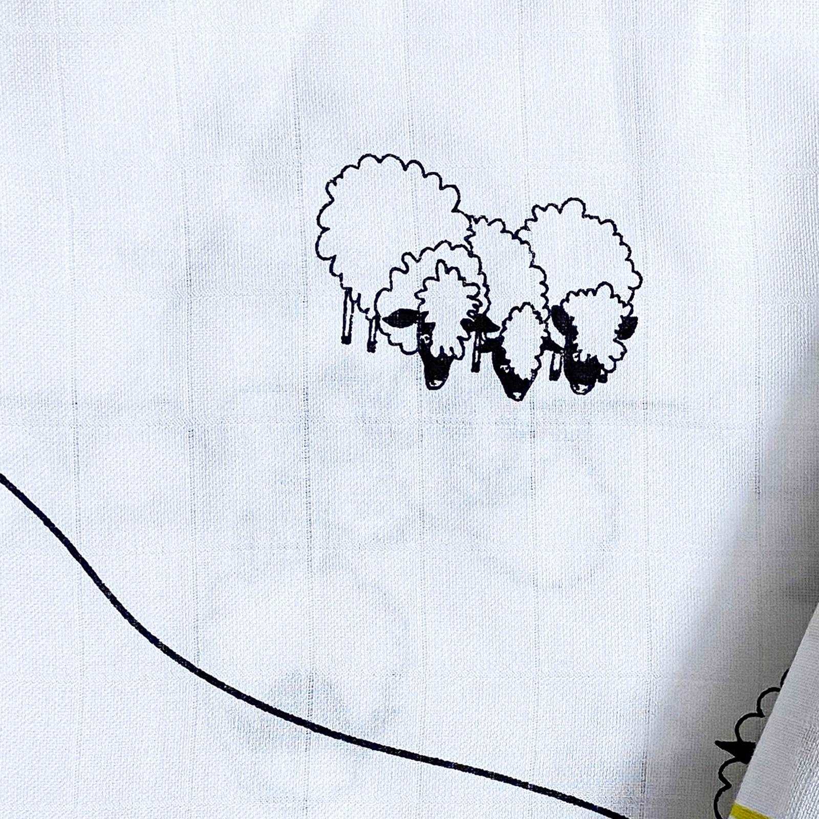 Baby swaddle closeup