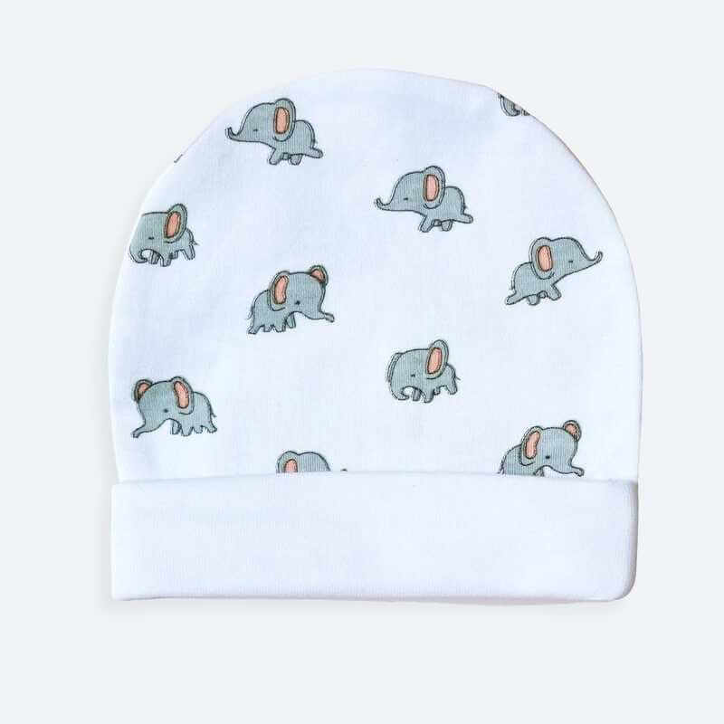 SNUGGLE BLANKET GIFT PACK [pack of 7 pieces] -  Peachy Skies Blanket + 1 Twigs Jhabla + 1 Elefantastic Set