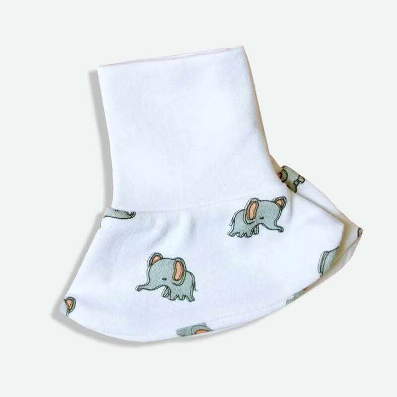 SNUGGLE BLANKET GIFT PACK [pack of 7 pieces] -  Peachy Skies Blanket + 1 Twigs Jhabla + 1 Elefantastic Set