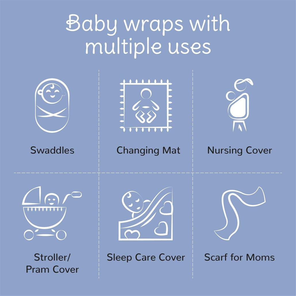 Swaddle Wrap multiple uses