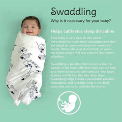 JUMBO GIFT PACK - All Baby Essential [pack of 12 pieces] (1 Spring Flower Blanket, 1 Mustard Jhabla, 1 Sheep Swaddle, 1 Plain Swaddle, 1 Bib, 1 set Elefantastic, & 1 Duck, 1 Sheep Washcloths)