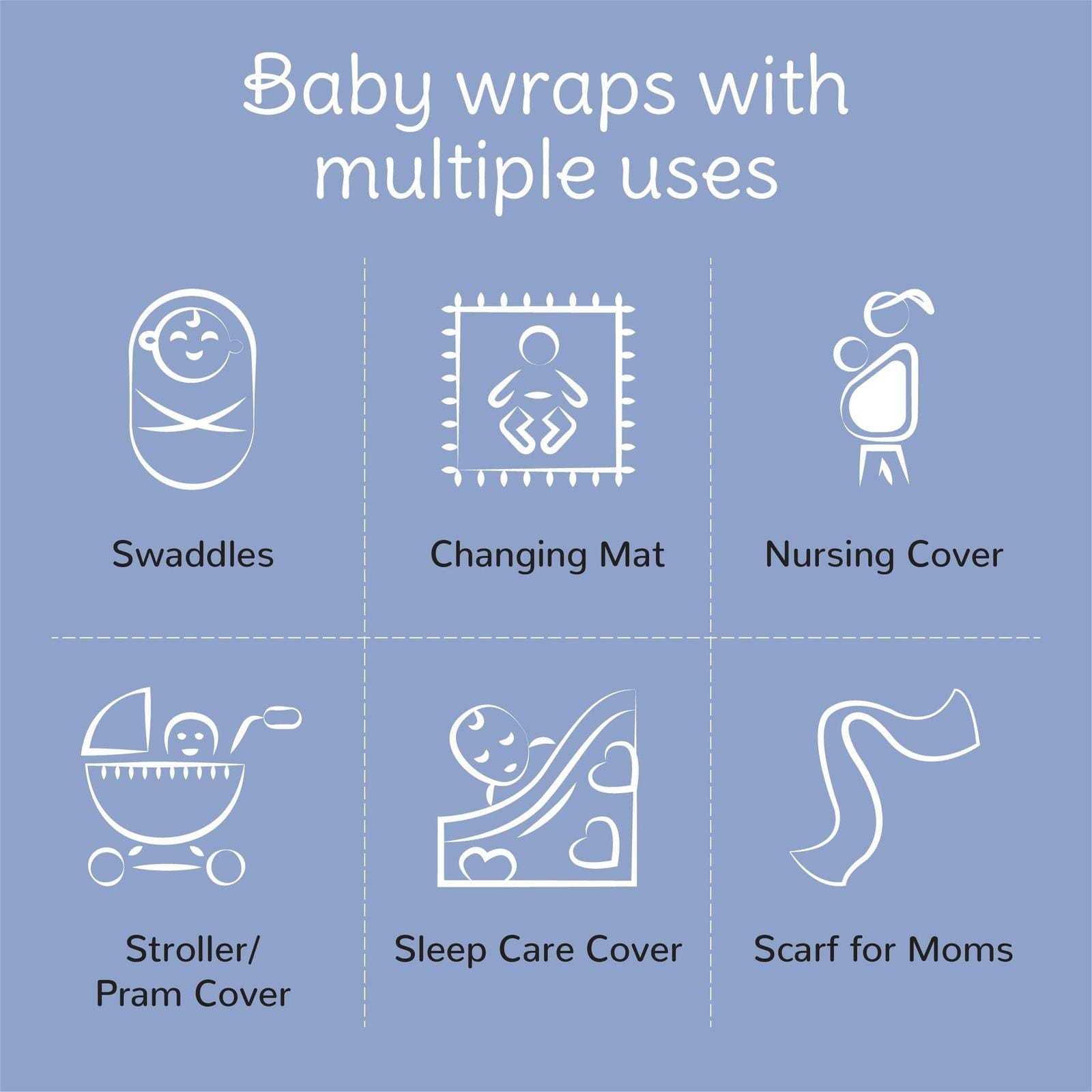 Newborn Baby Gift Pack | Pack of 7