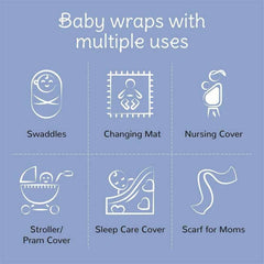 JUMBO GIFT PACK - All Baby Essential [pack of 12pieces] (1 Spring Flower Blanket, 1 Baby Pink Jhabla, 1 Sheep Swaddle, 1 Plain Swaddle, 1 Bib, 1 set Elefantastic, & 1 Duck, 1 Sheep Washcloths)