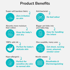 Bamboo Baby swaddle benefits