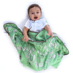 Spring Flower Reversible Baby Blanket | 120 cm x 120 cm | Pack of 1
