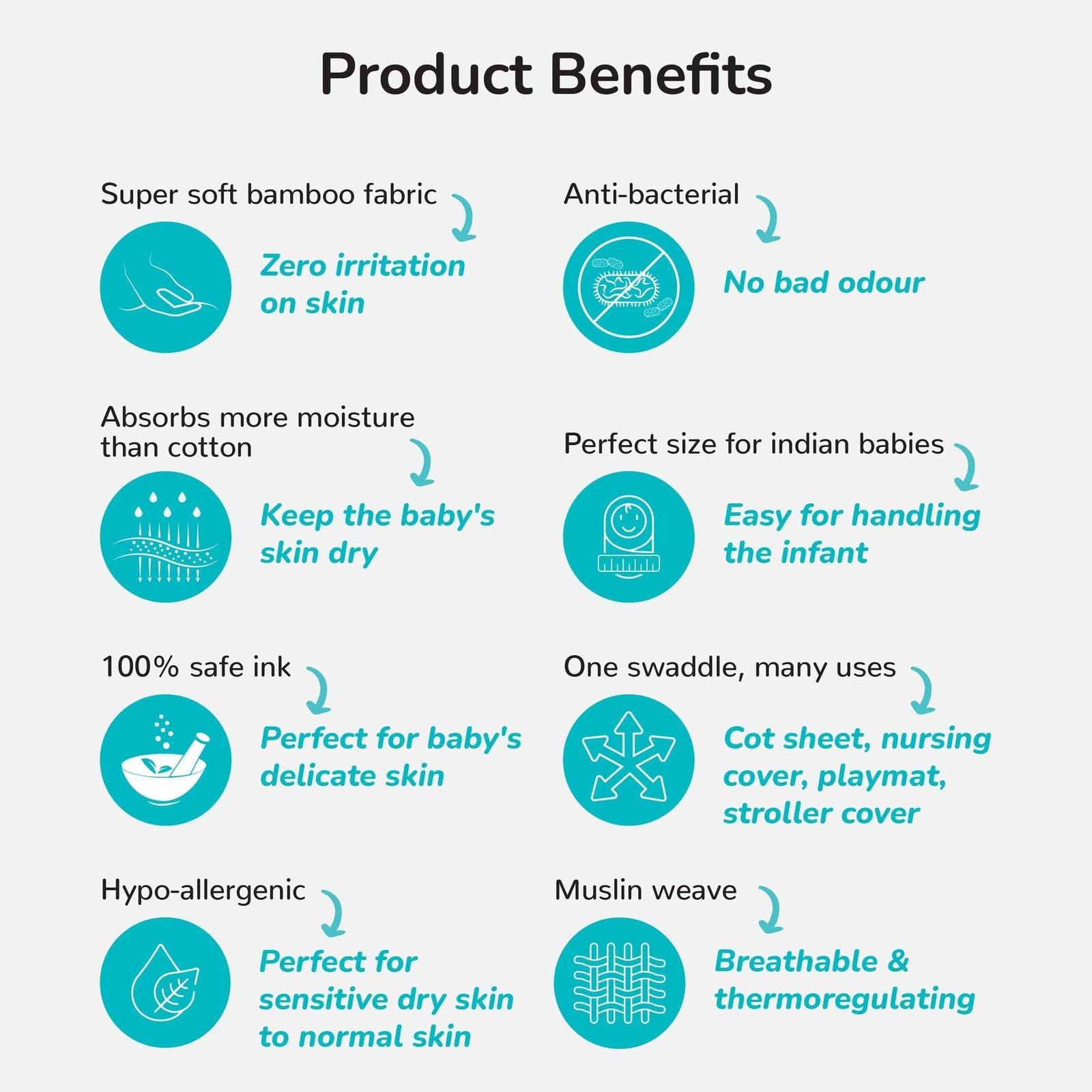 Bamboo Baby Swaddle Benefits
