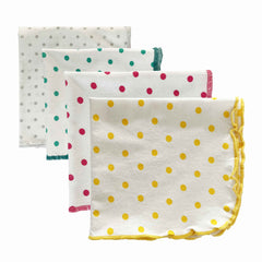 Tinylane Washcloths for Babies - Pack of 4