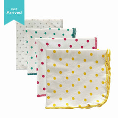 Tinylane Washcloths for Babies - Pack of 4