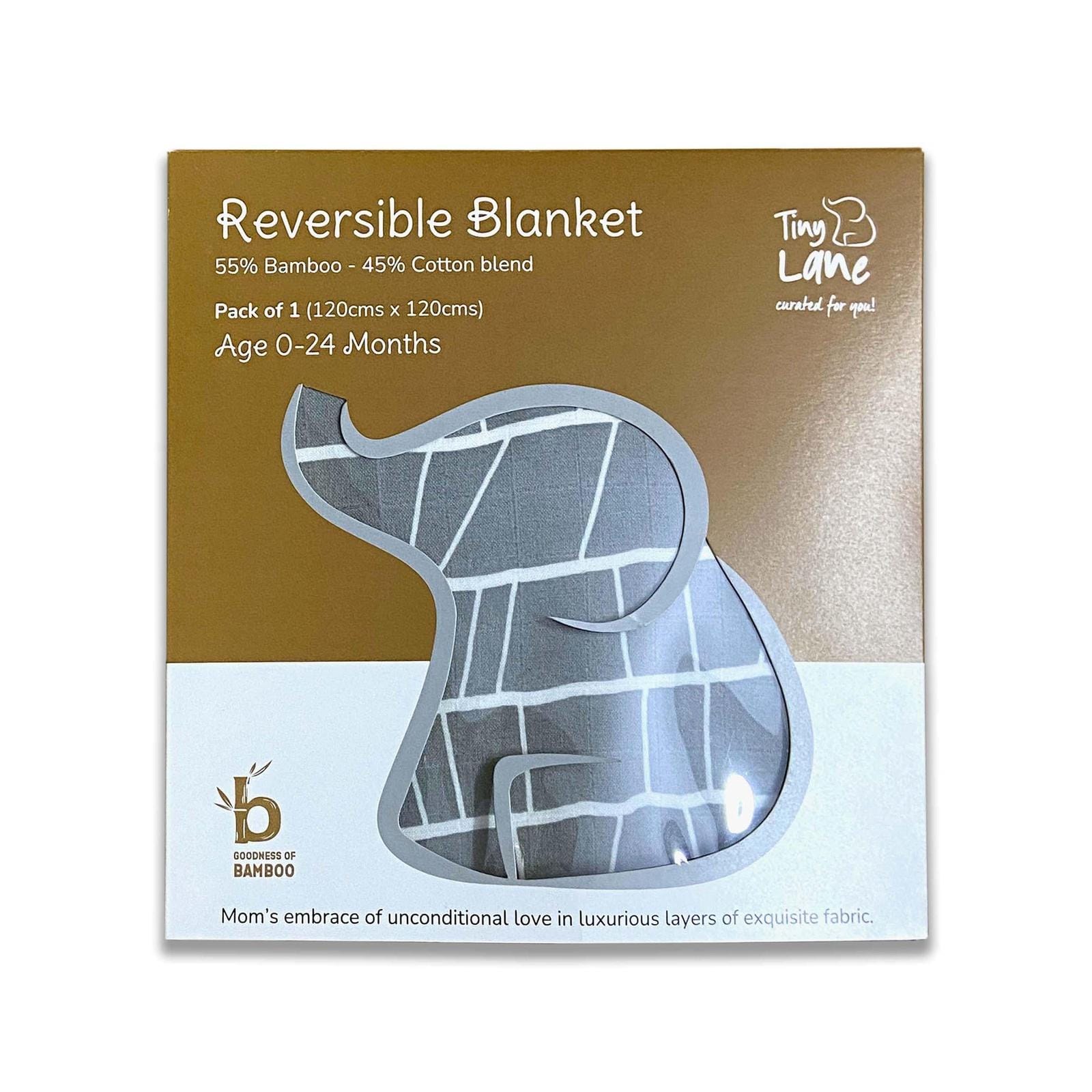 newborn baby blanket set_gray mashup_tinylane