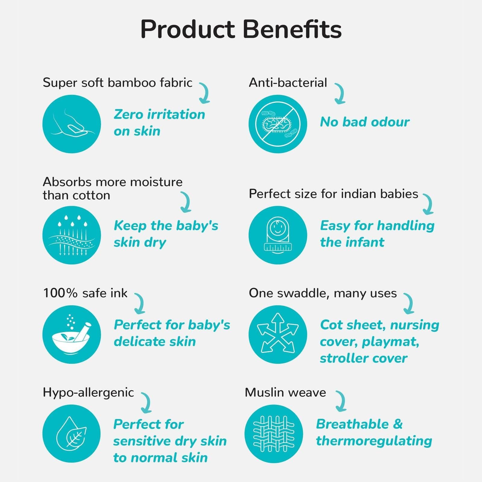 Baby swaddle benefits