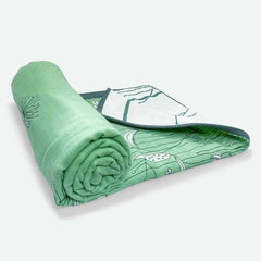 SNUGGLE BLANKET GIFT PACK [pack of 7 pieces] - Spring Flower Blanket + 1 Mustard Jhabla + 1 Elefantastic Set